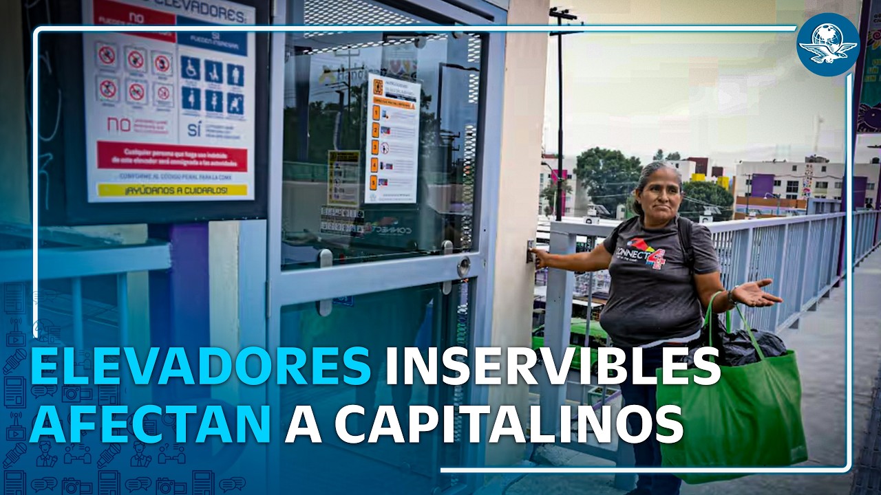 Elevadores de Huipulco, sin funcionar tras inauguración millonaria