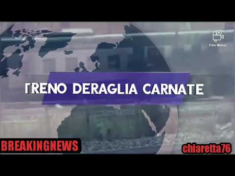#Carnate Treno deraglia 19 Agosto 2020