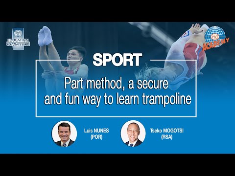 Education Online Seminar 2021 -  Part method, a secure and fun way to learn trampoline