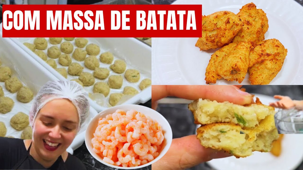 BOLINHO DE CAMARÃO SIMPLES E RÁPIDO QUE FIZ PARA VENDER NO MEU DELIVERY