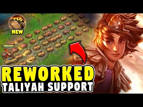 NEW Taliyah Support is finally here.. (SHE'S 10x BETTER NOW)
