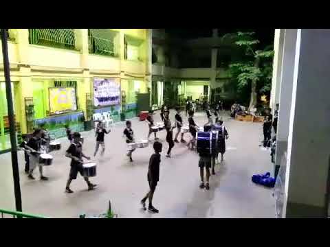 Bes1 Drum and Lyre Practice for WGI PH 2018