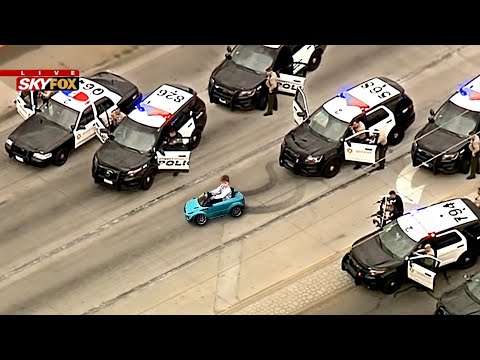 Craziest Police Chases Caught On Camera...