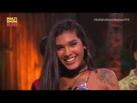 MC POCAHONTAS DANÇANDO NO BAILE DO DENNIS NA CASA TVZ MULTI SHOW