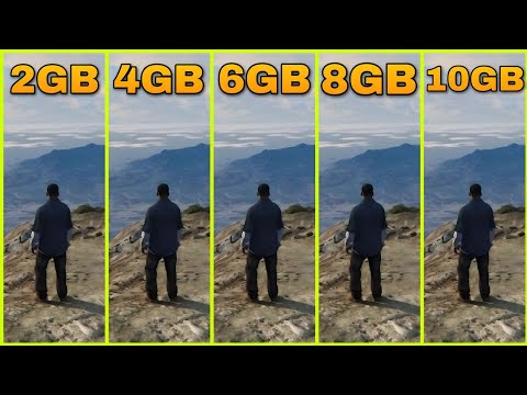 GTA 5 RAM COMPARISON 2GB VS 4GB VS 6GB VS 8GB VS 12 GB