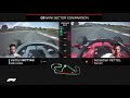 Bottas And Vettel Qualifying Laps Compared | 2019 Spanish Grand Prix