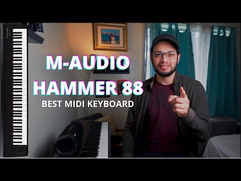 M-Audio Hammer 88 Long Term Review - The Best MIDI Controller Keyboard for Piano Players - Logic Pro