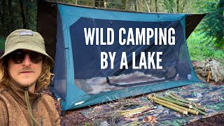 Wild Camping In An A Frame Mesh Tent, Next To A Lake In Norfolk.UK!