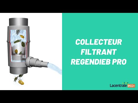 Comment monter un collecteur filtrant REGENDIEB PRO?