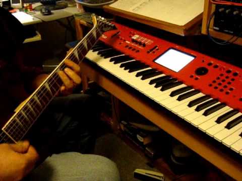 Korg M50 music workstation song construction video lesson