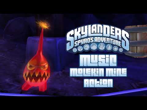 Molekin Mine - Action | Skylanders Spyro's Adventure Music