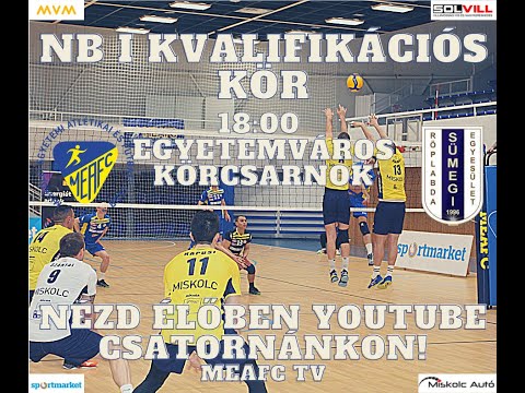 MEAFC TV MEAFC-Miskolc – Sümegi Röplabda