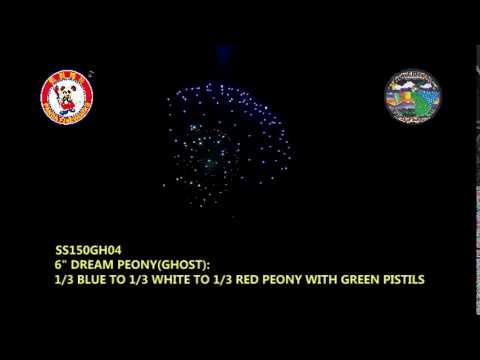 SS150GH04 - 6 INCH SHELL - WIZARD FIREWORKS