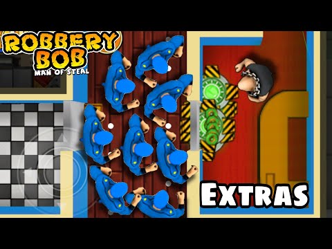 Robbery Bob : Extras - Biffen Costume Use Rotten Donut And Teleport Mine Perfect Part 186