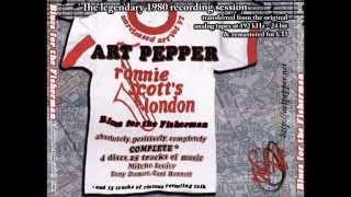 Art Pepper Quartet - Blues For Bould - at Ronnie Scott’s London