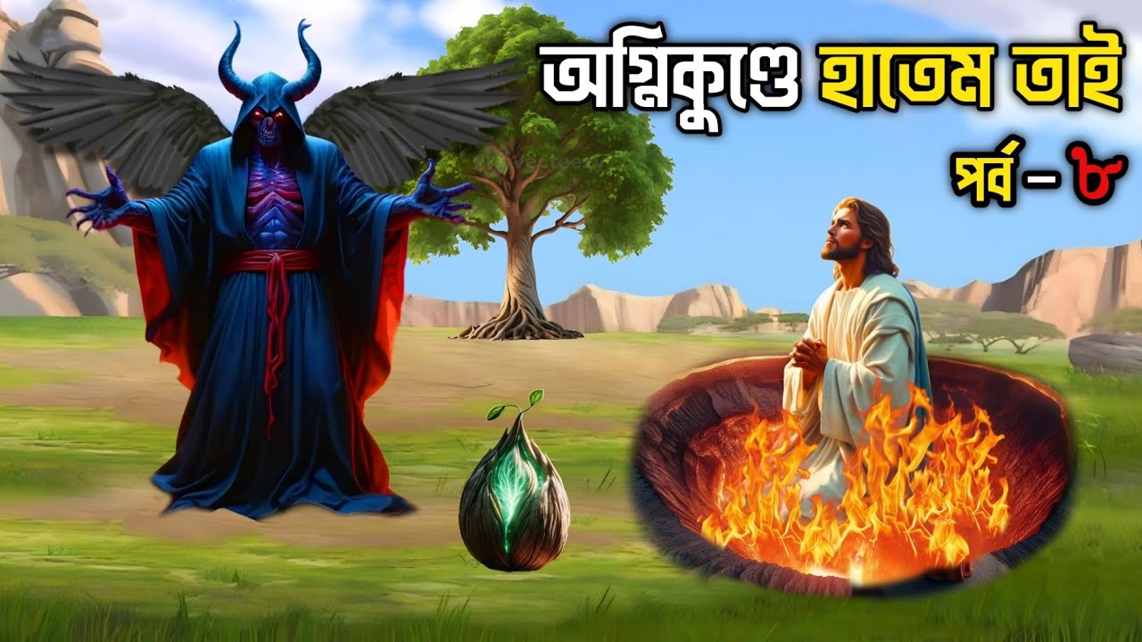 বিখ্যাত দানবীর হাতেম তাই এর ঘটনা (পর্ব - ৮) || হাতেম তাই এর জীবনী || Story Of Hatem Tai (Part - 8)