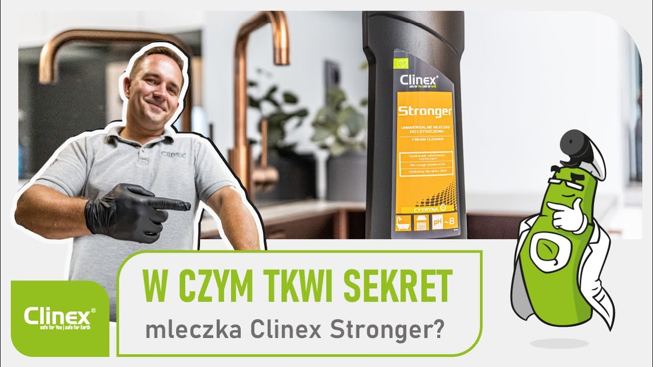 W czym tkwi sekret mleczka Clinex Stronger? 🧴💪