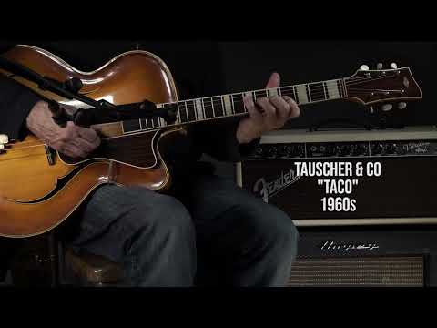 Tauscher & Co TACO Archtop1950s - Blonde Burst image 25