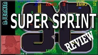 Super Sprint - on the Game Boy Advance (GBA) - with Commentary !!