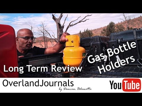 Long Term Review - Front Runner Gas Bottle Holder | Overland Journals