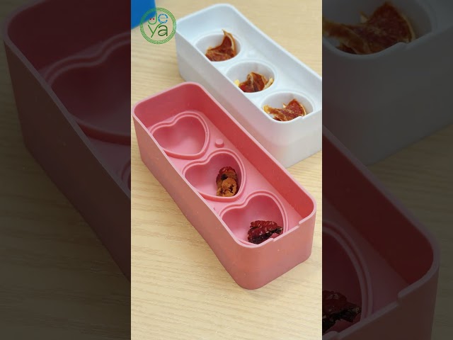 Vídeo relacionado con TSUOUKL 15 Piezas Molde de Hielo Corazón Morado Reutilizable, Cubitera de Plástico para Cócteles y Bebidas, Accesorio Romántico para Fiestas Bodas San Valentín Decoración del Hogar Bricolaje