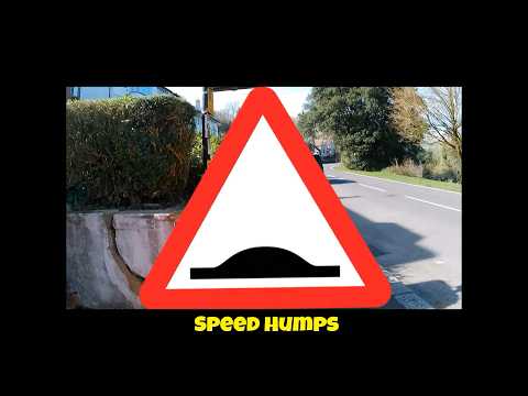 Speed Humps | Learn Road Signs | Highway Code (UK) Series | Animation #shortsvideo