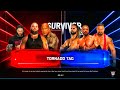 Braun Strowman Roman Reigns The Rock Vs Triple H Seth Rollins Bron Breakker Tornado Tag Match