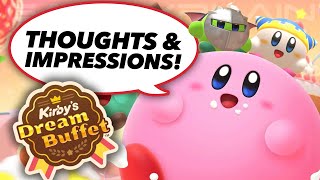 Let's Talk Kirby's Dream Buffet! Retro Unlockable, Sweet Powers, & Frame-Rate Concerns! - DISCUSSION
