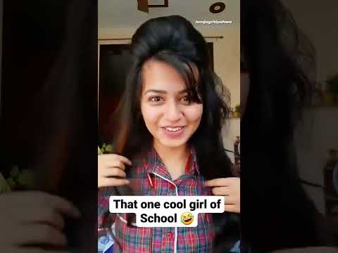Making puff in school🤣 #youtubepartner #jagritipahwa #schoollife