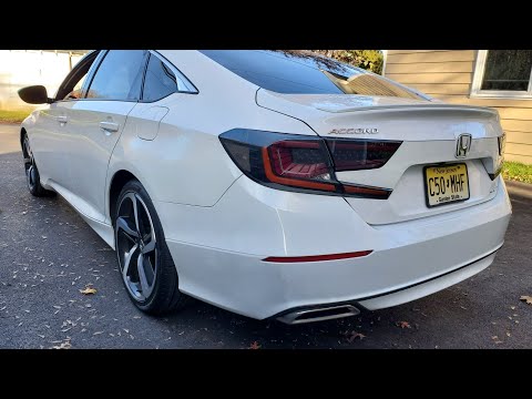 2018 - 2020 (10th Gen) Honda Accord Aftermarket Rear Taillight Installation (Straightforward Video)