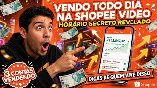 Como Eu Vendo TODO DIA na Shopee Vídeo (Mostrando Minhas 3 Contas)