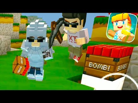 Blockman Go: Bed Wars, Im Pro, My Team Noobs in The Minecraft Mode (Bed Wars Mode)