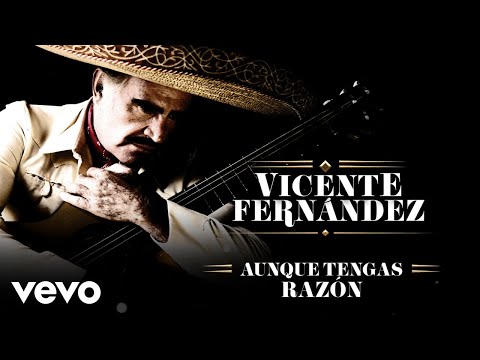 Aunque Tengas Razon - Vicente Fernández