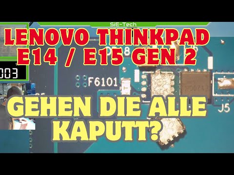 Lenovo ThinkPad E14 E15 Gen 2 no longer charges - The rush never ends