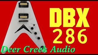 Video thumbnail for DBX 286a (or s) mic preamp/channel strip by Deer Creek Audio