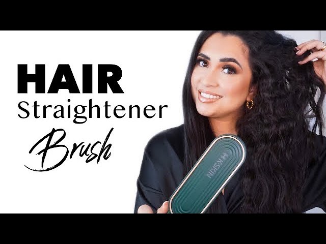 فرشاة الشعر الكهربائية لفرد الشعر Hair Straightener brush syc-580