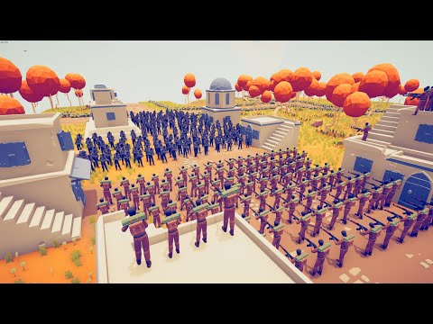 CAN 150x SWAT CLEAR ENEMY VILLAGE? - Totally Accurate Battle Simulator TABS
