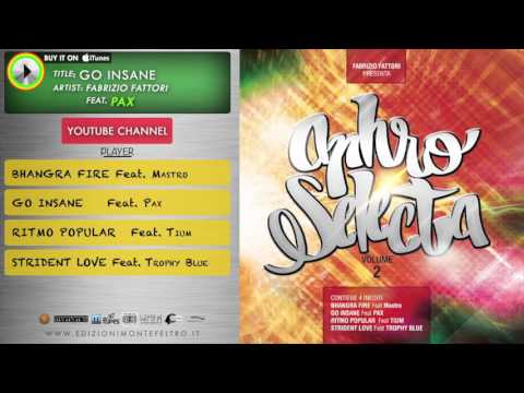 GO INSANE - Fabrizio Fattori Feat PAX - APHRO SELECTA Vol.2 - Musica Afro Music