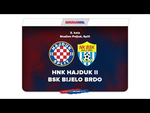 3. kolo Druge HNL: Hajduk II - BSK