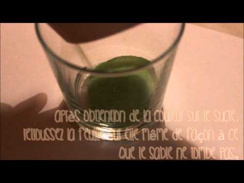 comment colorer sable