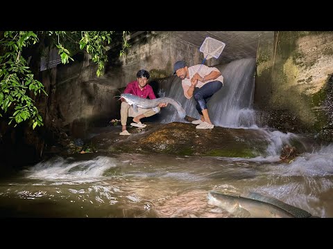 We Got the BIGGEST😱EVER Monster🦈 at 12 AM Midnight! /JENISH KJ