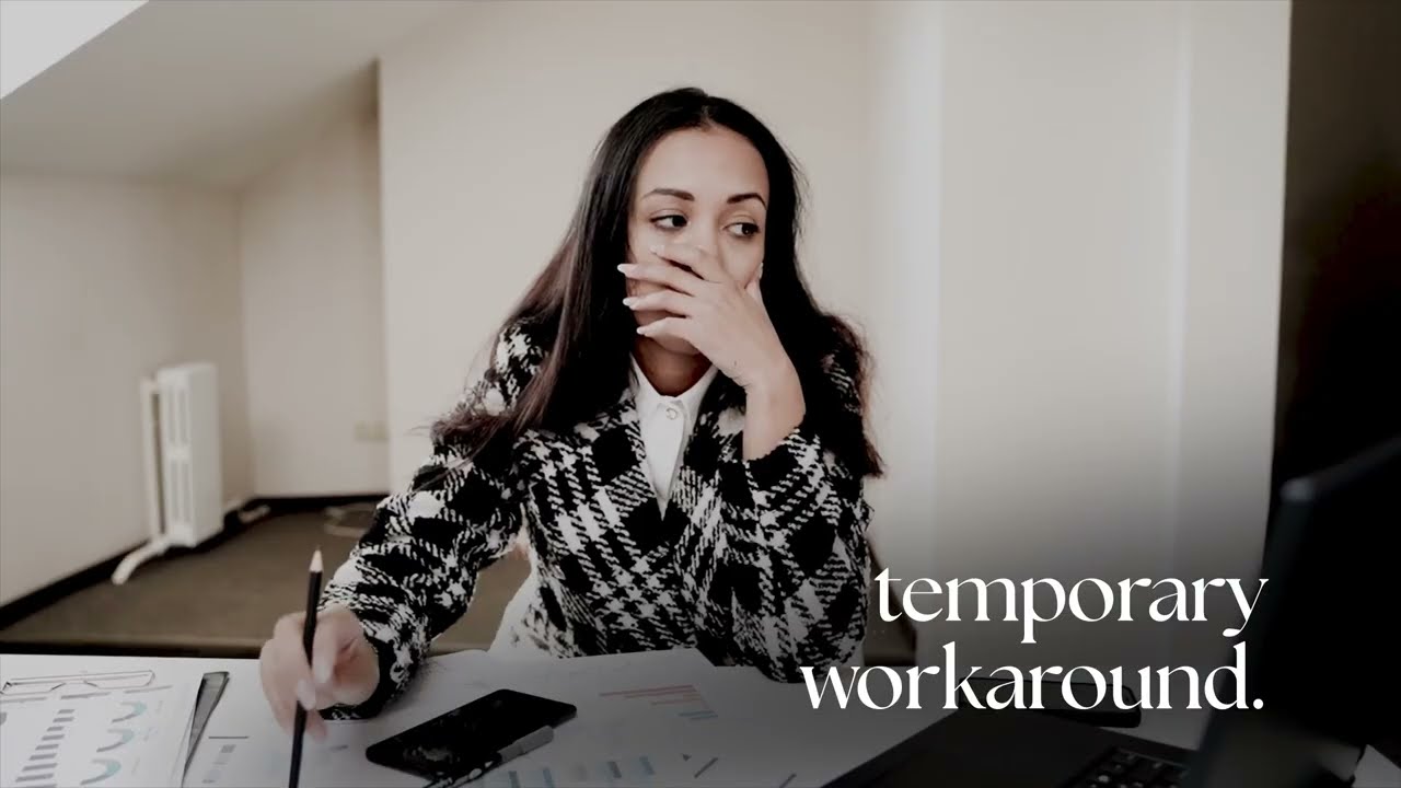 stop working around your legal software.