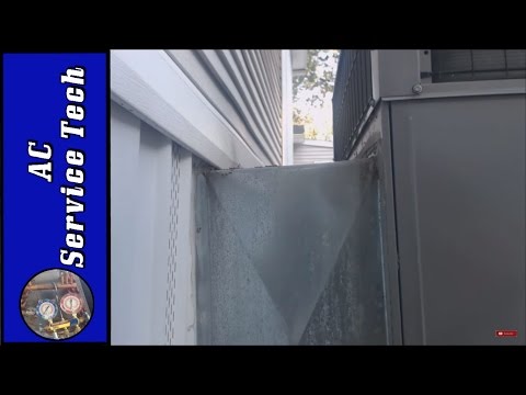Leaking Refrigerant Replace the Leaky Schrader Valve without Removing the Refrigerant Shown