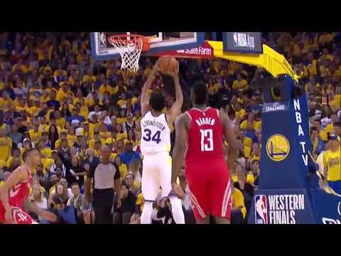 James Harden Gets Crosses By Shaun Livingston! Gets Trolled By Warriors Fan!