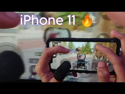 Handcam on iPhone 11  Worth it for Pubg  4 Finger Balanced + Extreme 60Fps #PUBGMOBILE