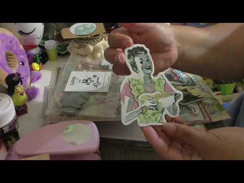 Scrapbook yard sale haul part 2