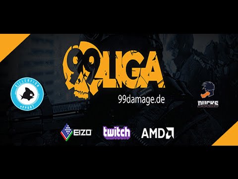 KILLERFISH vs. Playing Ducks | Spieltag 2, 99Damage Liga Saison #1 | de_dust2 Map 1