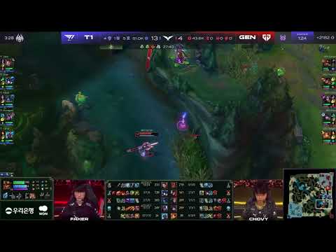 T1 Vs GenG: Doran Fail Jarvan Compo To Escape 🤣😂