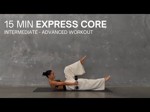 15 MIN EXPRESS CORE WORKOUT WITH WEIGHTS | Intermediate - Advanced Core Workout | Deep Core