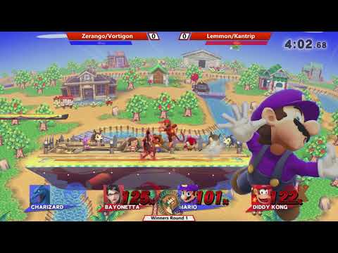 Dairantou #5   Smash 4 Doubles W1   Zerango Vortigon VS Lemmon Kantrip